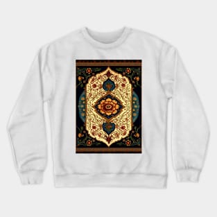 Persian carpet design 16 Crewneck Sweatshirt